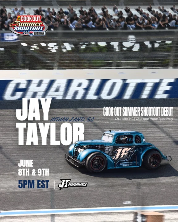 FROM DREAMS TO THE BIG STAGE 🏁🔥\n\nI’m beyond excited to announce that I’ll be making my debut at the annual Cook Out Summer Shootout at Charlotte Mot…