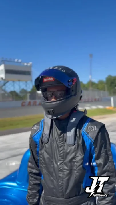 Dreams don’t work unless you drive for them. First laps in the books and we’re just getting started. 🏎️💨 #uslegendcars #fyp #practicelaps